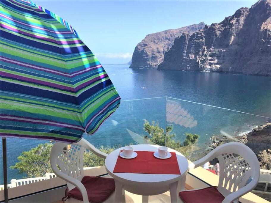Apartamento Incleibles Vistas Al Oceano Y Piscina. Acantilado de los Gigantes ภายนอก รูปภาพ