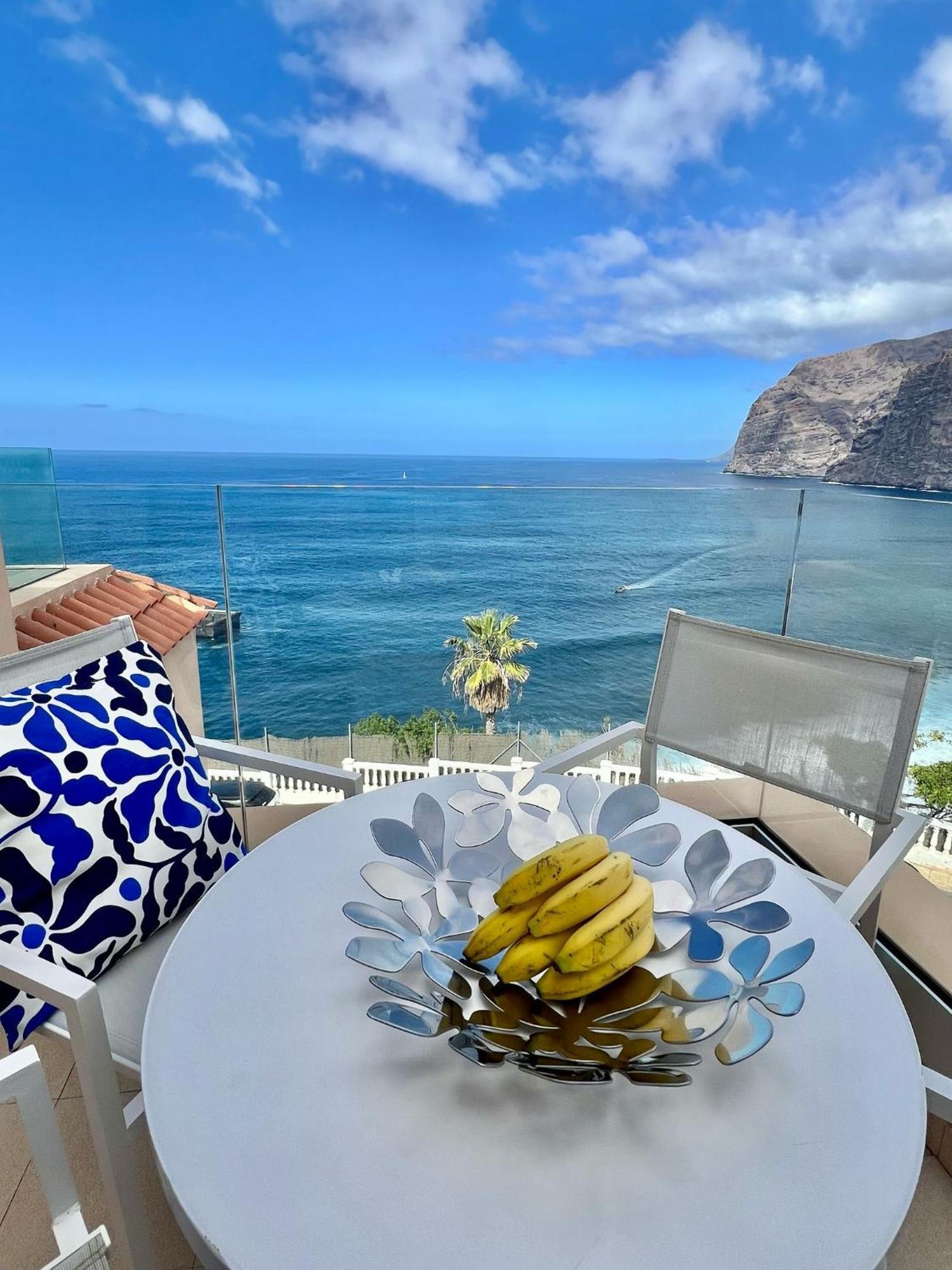 Apartamento Incleibles Vistas Al Oceano Y Piscina. Acantilado de los Gigantes ภายนอก รูปภาพ